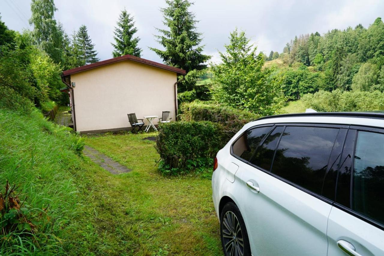 Ruhiges Ferienhaus Am Waldrand Mit Sauna Und Kamin - Hellaberg II Langenbach  ภายนอก รูปภาพ
